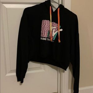 MTV Cropped Hoodie from Rue 21